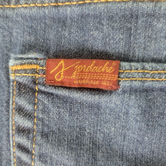 Jordache Jeans Womens 16 Blue Mid Rise Denim Bootcut Medium Wash W35 x L26 - Picture 15 of 16